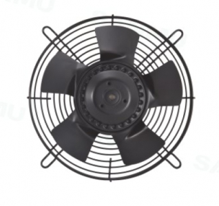 Осевой вентилятор с защитной решеткой Ровен YWF(K)4D-550-B-Z (Axial fans) нагнетание