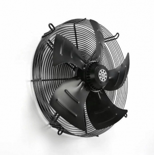 Осевой вентилятор с защитной решеткой Ровен YWF(K)4D-550-B-Z (Axial fans) нагнетание
